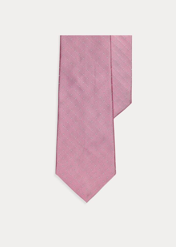 Men's Ralph Lauren Pin Dot Peau de Soie Ties | 781295FVZ